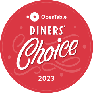 Open Table diners' choice award 2023